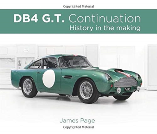 DB4 G.T. Continuation : History in the making, Hardback Book