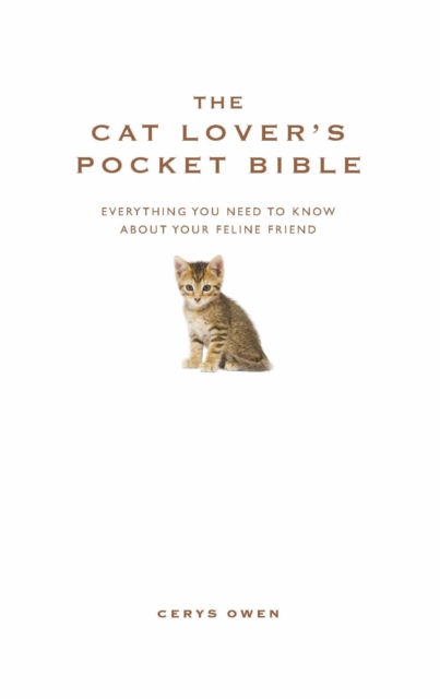 The Cat Lover's Pocket Bible, Hardback Book