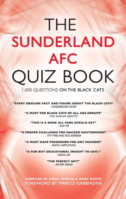 The Sunderland AFC Quiz Book, PDF eBook