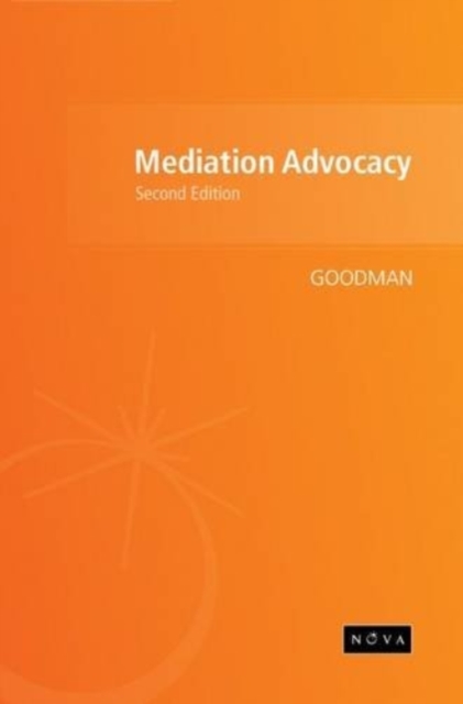 Mediation Advocacy, Hardback Book