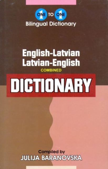 English-Latvian & Latvian-English One-to-One Dictionary : (Exam-Suitable), Paperback / softback Book