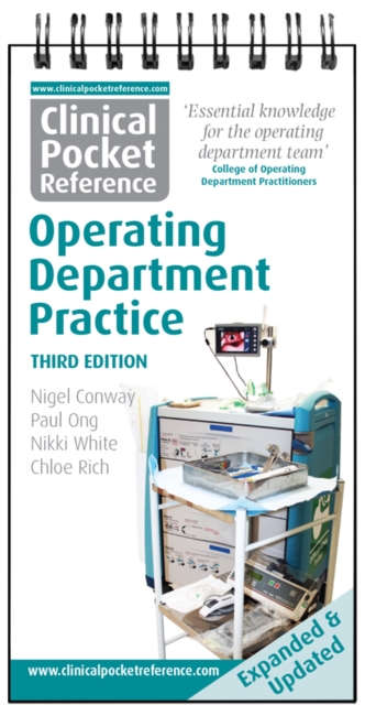 Clinical Pocket Reference Operating Department Practice, Spiral bound Book