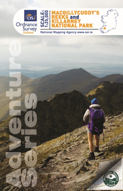 MacGillycuddy's Reeks & Killarney National Park, Sheet map, folded Book