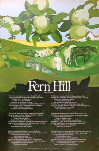 Fern Hill Poster, Poster Book