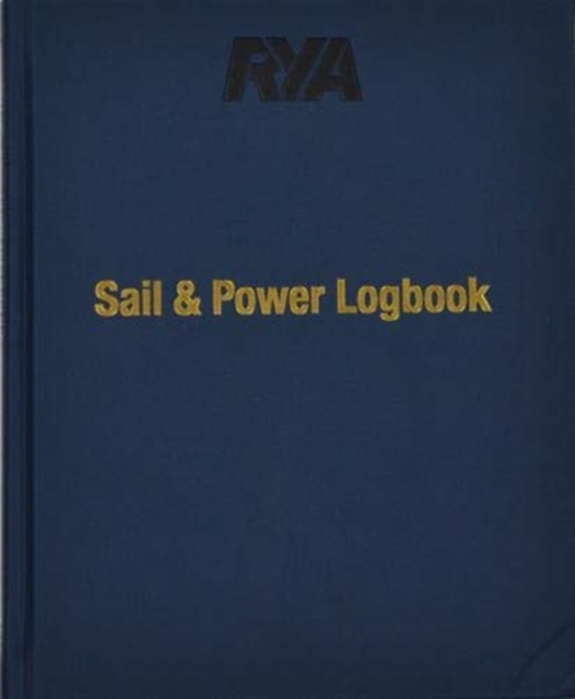RYA Sail and Power Logbook, Hardback Book