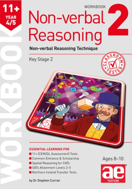 11+ Non-verbal Reasoning Year 4/5 Workbook 2 : Non-verbal Reasoning Technique, Paperback / softback Book