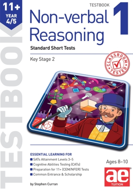 11+ Non-verbal Reasoning Year 4/5 Testbook 1 : Standard Short Tests, Paperback / softback Book