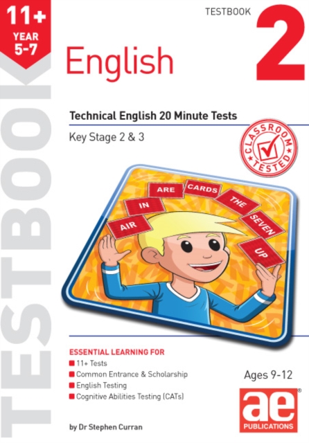 11+ English Year 5-7 Testbook 2, Paperback / softback Book