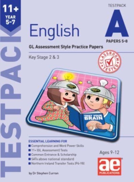 11+ English Year 5-7 Testpack A Papers 5-8 : GL Assessment Style Practice Papers, Mixed media product Book