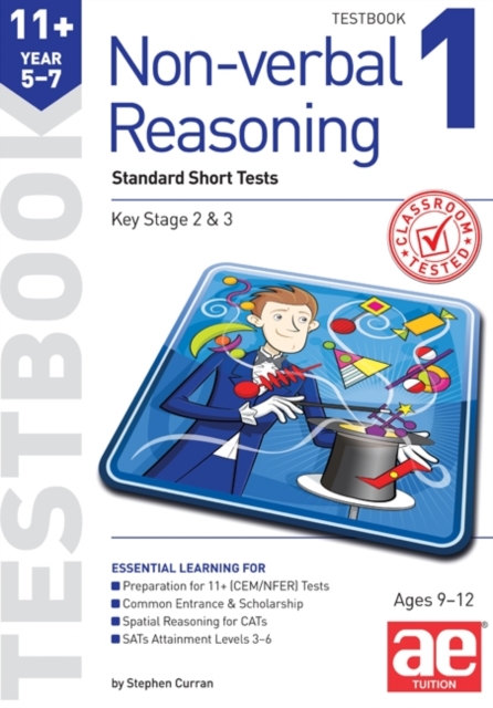 11+ Non-verbal Reasoning Year 5-7 Testbook 1 : Standard GL Assessment Style 10 Minute Tests, Paperback / softback Book