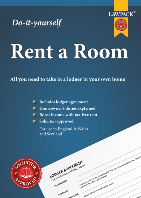 Rent a Room Lawpack : All you Need to Take in a Lodger and Earn Extra Cash, Paperback / softback Book