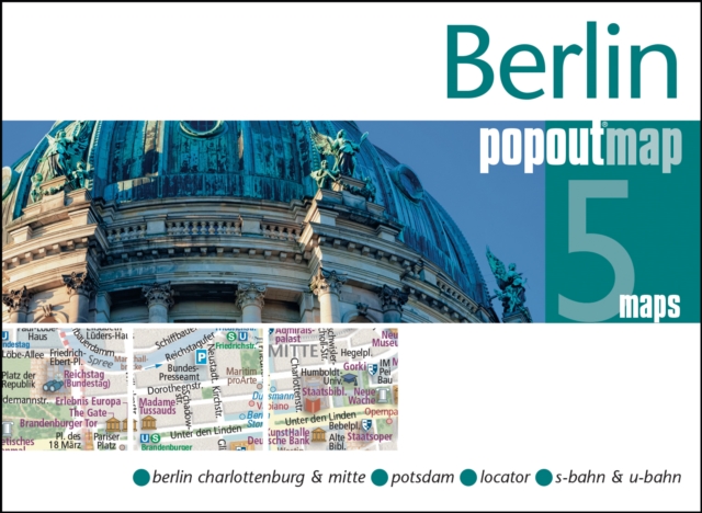 Berlin PopOut Map, Sheet map, folded Book