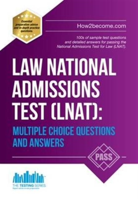 Law National Admissions Test (LNAT): Multiple Choice Questions and Answers, Paperback / softback Book