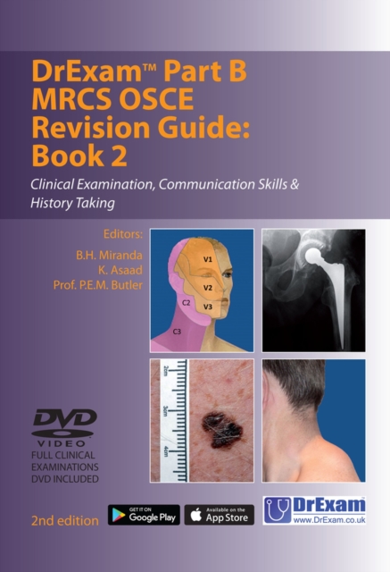 Drexam Part B MRCS Osce Revision Guide: Book 2 : Clinical Examination, Communication Skills & History Taking, Paperback / softback Book