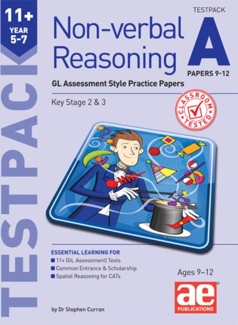 11+ Non-verbal Reasoning Year 5-7 Testpack A Papers 9-12 : GL Assessment Style Practice Papers, Mixed media product Book