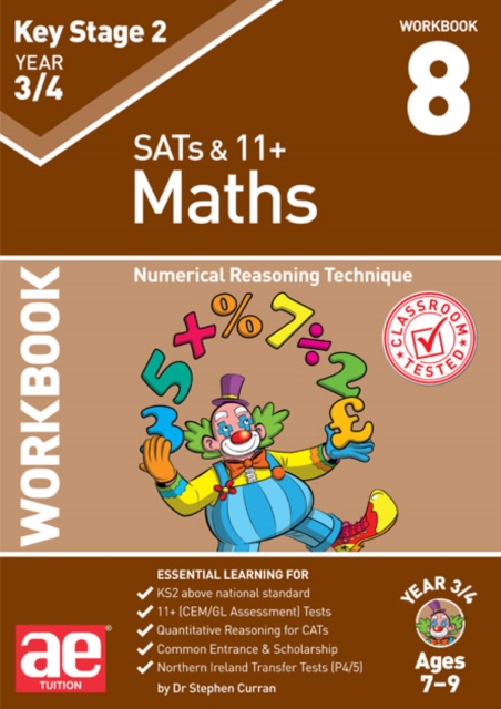 KS2 Maths Year 3/4 Workbook 8 : Numerical Reasoning Technique, Paperback / softback Book