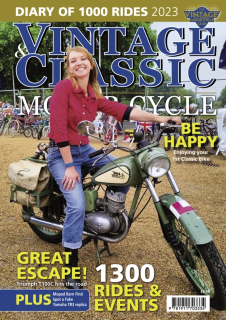 Vintage & Classic Motorcycle: Diary of 1000 Rides 2023, Paperback / softback Book