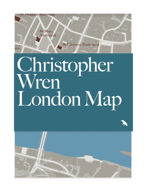 Christopher Wren London Map : Guide to the architecture of Christopher Wren in London, Sheet map, folded Book