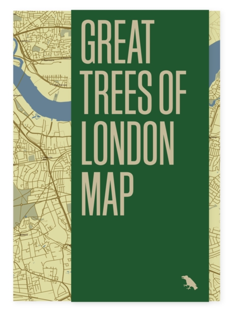 Great Trees of London Map, Sheet map, folded Book