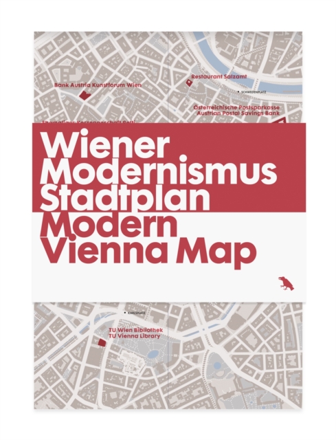 Modern Vienna Map : Wiener Modernismus Stadtplan, Sheet map, folded Book