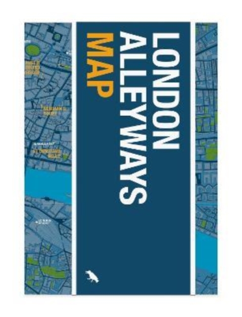 London Alleyways Map, Sheet map, folded Book
