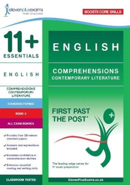 11+ Essentials English: Comprehensions Contemporary Literature Book 3 (Standard Format), Paperback / softback Book