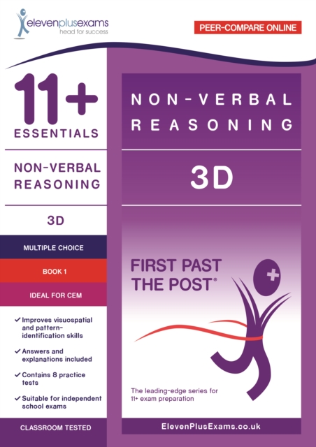 11+ Essentials - 3-D Non-verbal Reasoning Book 1 (First Past the Post) - CEM (Durham University), Paperback / softback Book