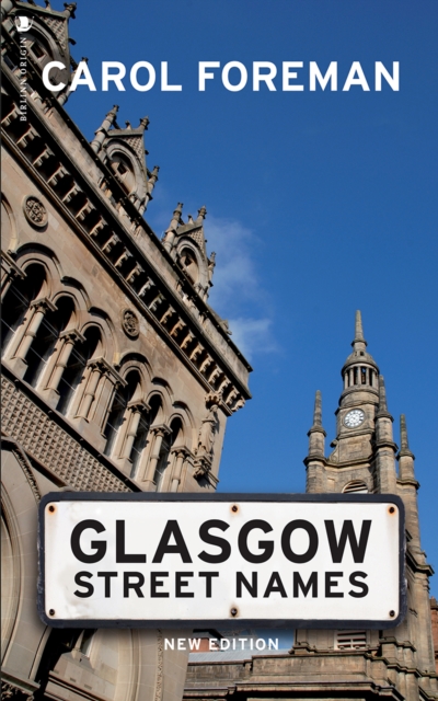 Glasgow Street Names, Paperback / softback Book