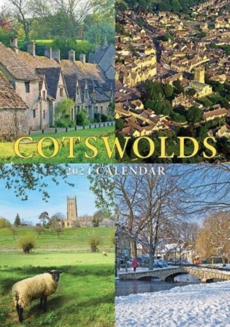 Cotswolds A5 Calendar 2024, Calendar Book