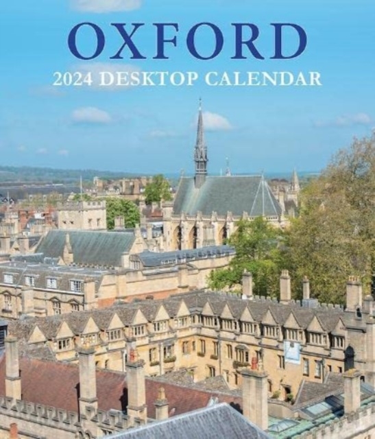Oxford Large Desktop Calendar - 2024, Calendar Book