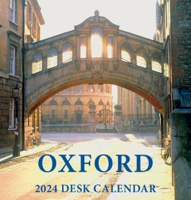 Oxford Colleges Mini Desktop Calendar - 2024, Calendar Book