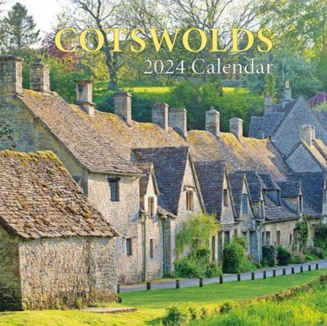 Cotswolds Small Square Calendar - 2024, Calendar Book