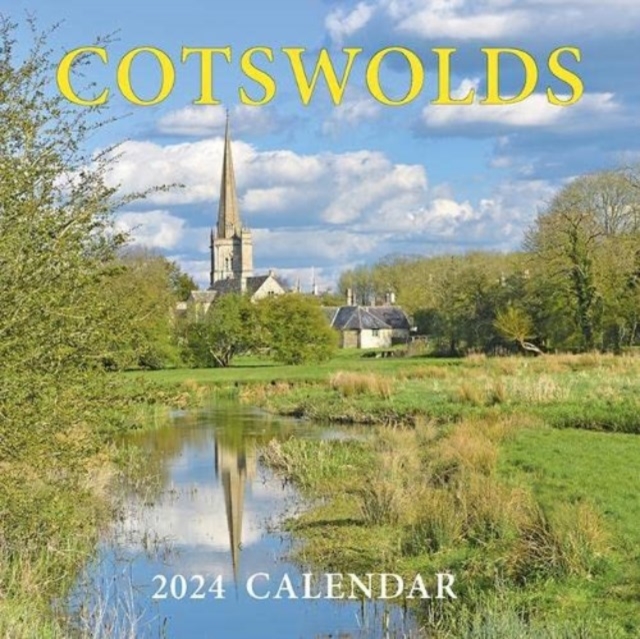 Cotswolds Large Square Calendar - 2024, Calendar Book