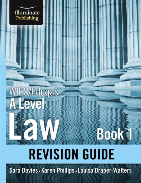 WJEC/Eduqas Law for A level Book 1 Revision Guide, Paperback / softback Book