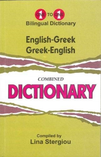 English-Greek & Greek-English One-to-One Dictionary (exam-suitable), Paperback / softback Book