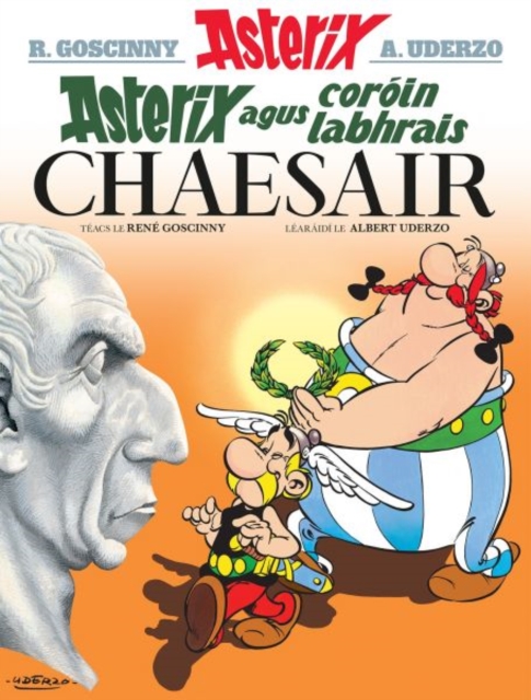 Asterix agus Coroin Labhrais Chaesair, Paperback / softback Book