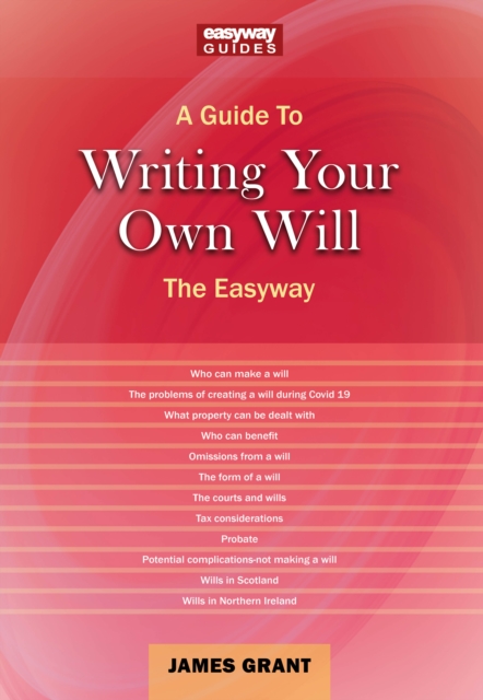 Writing Your Own Will : The Easyway, EPUB eBook
