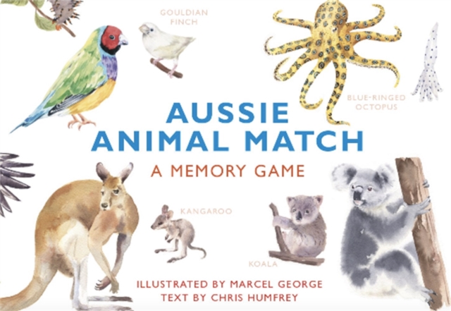 Aussie Animal Match : A Memory Game, Cards Book