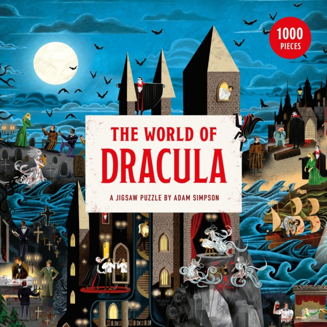 The World of Dracula : A Jigsaw Puzzle by Adam Simpson, Jigsaw Book