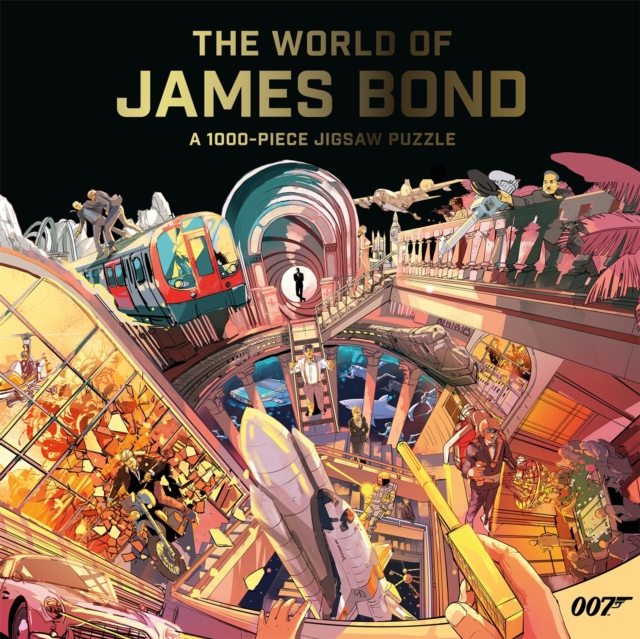The World of James Bond : A 1000-piece Jigsaw Puzzle, Jigsaw Book