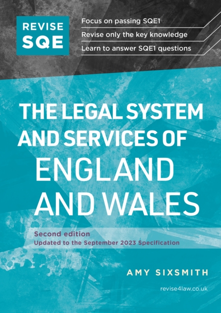 Revise SQE The Legal System and Services of England and Wales : SQE1 Revision Guide 2nd ed, Paperback / softback Book
