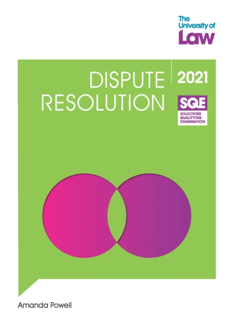 SQE - Dispute Resolution, Paperback / softback Book