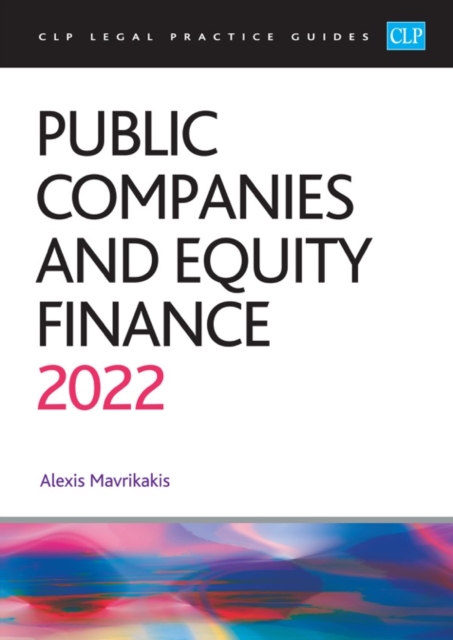Public Companies and Equity Finance, Paperback / softback Book