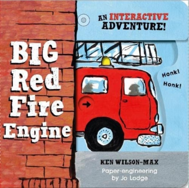 The Big Red Fire Engine, Hardback Book