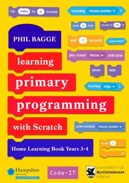 Learning Primary Programming with Scratch (Home Learning Book Years 3-4), Paperback / softback Book