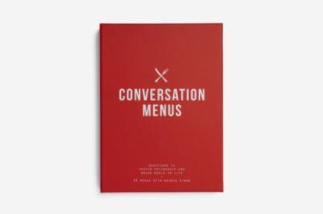 Conversation Menus : questions to foster friendship and bring meals to life, Cards Book
