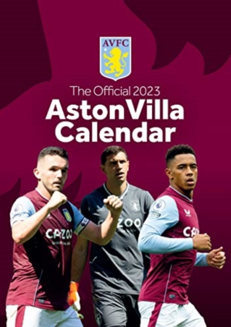Official Aston Villa FC A3 Calendar 2023, Calendar Book