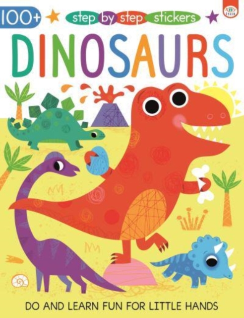 Step by Step Stickers Dinosaurs, Paperback / softback Book