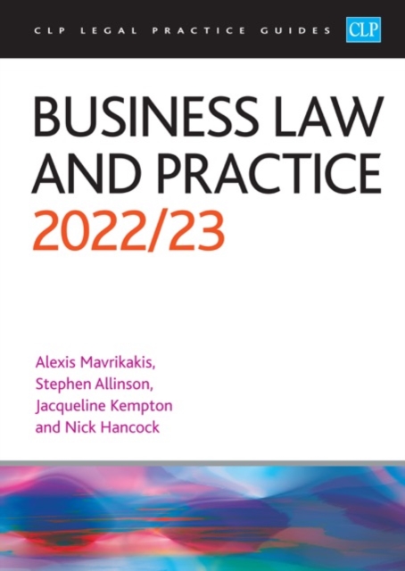 Business Law and Practice 2022/2023 : Legal Practice Course Guides (LPC), EPUB eBook