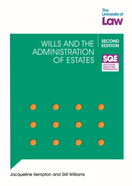 SQE - Wills and the Administration of Estates 2e, Paperback / softback Book
